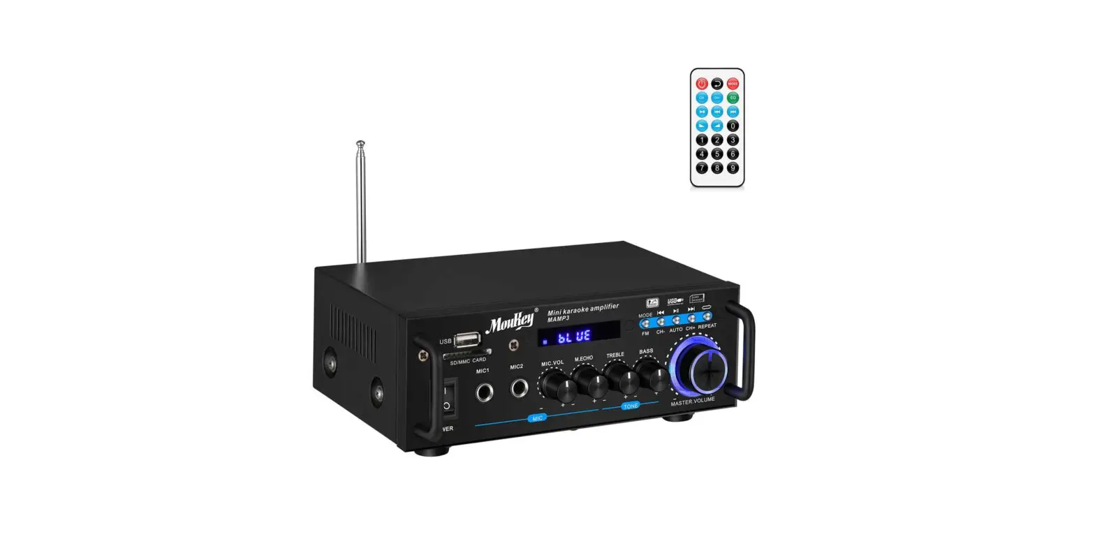 Moukey Mk0152-us Stereo Amplifier For Home Audio User Manual Moukey Mk0152-us Stereo Amplifier For Home Audio User Manual