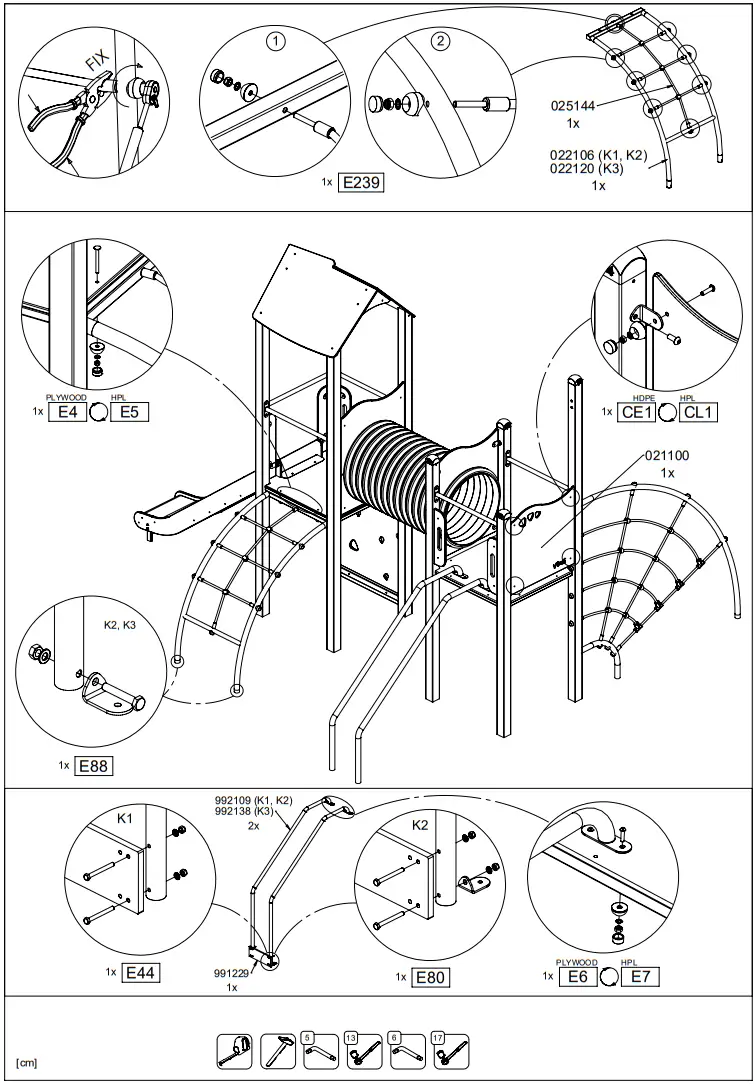 vinci play 0204 Kids Playground Equipment - Fig 12