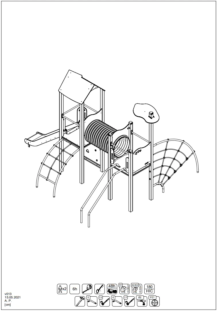 vinci play 0204 Kids Playground Equipment