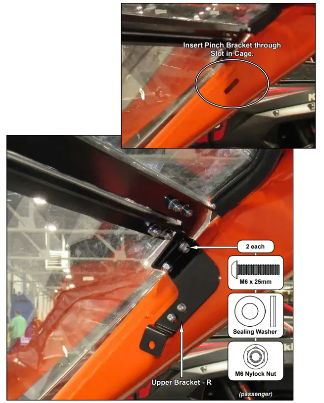 SUPERATV Polaris RZR Pro R Flip Windshield - fig 10