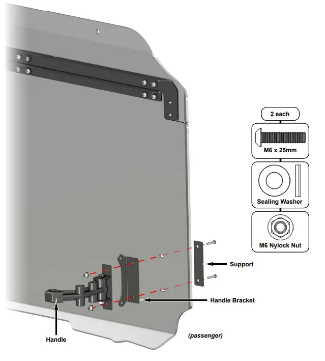 SUPERATV Polaris RZR Pro R Flip Windshield - fig 11