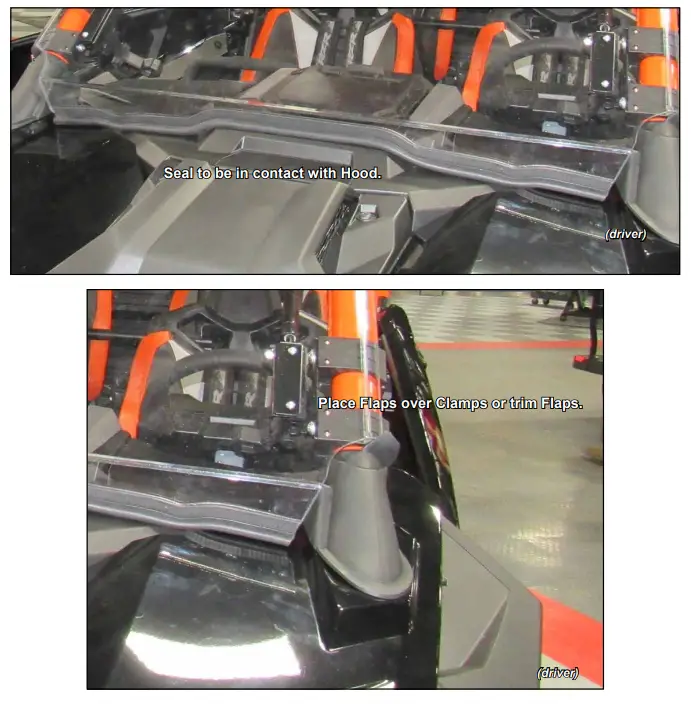 SUPERATV Polaris RZR Pro R Flip Windshield - fig 14