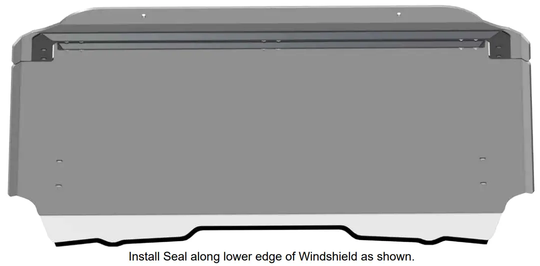 SUPERATV Polaris RZR Pro R Flip Windshield - fig 4