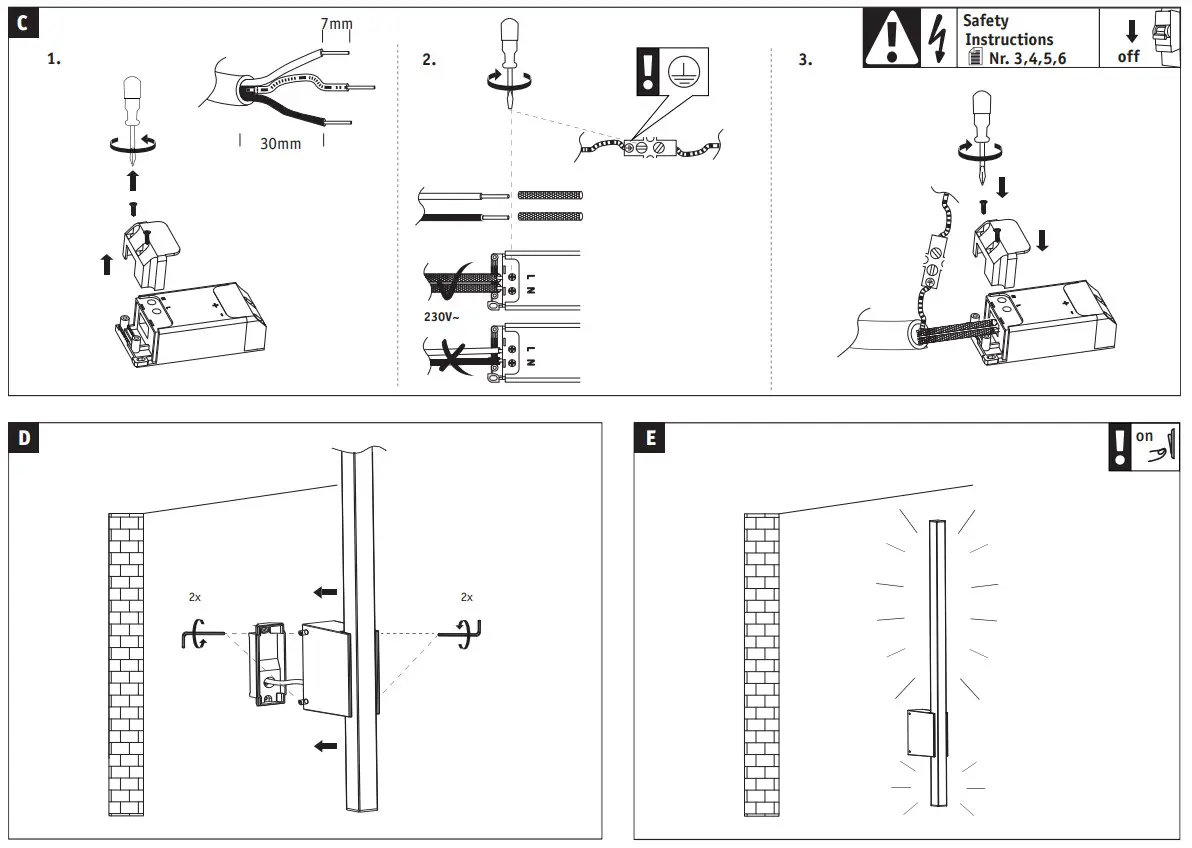 Paulmann 947.42 LED Outdoor Wall Light - Figure 3