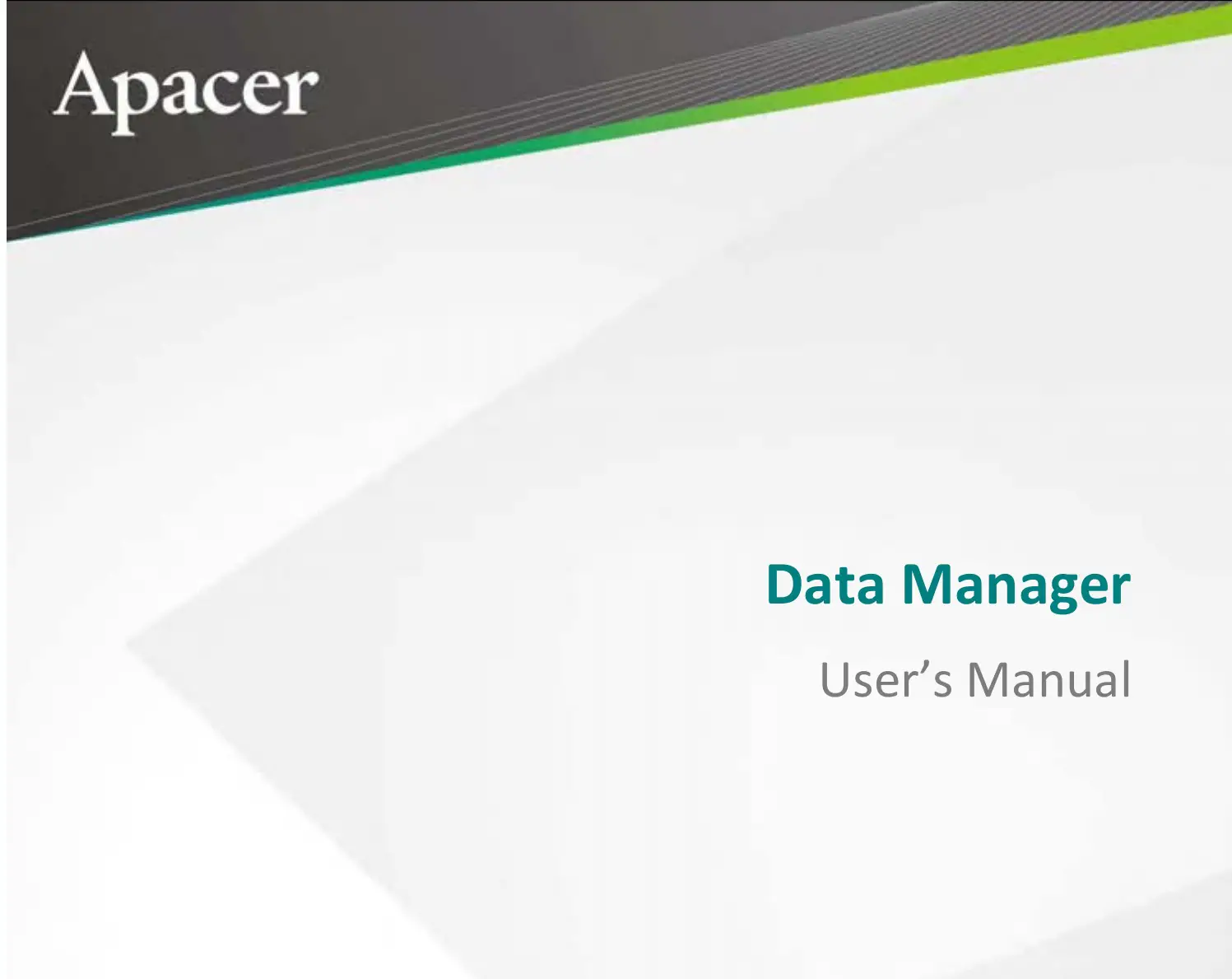 Apacer AC633 Military-Grade Shockproof Portable Hard Drive User Manual