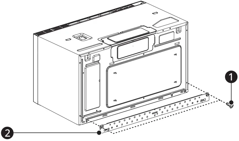 Remove the mounting plate screw