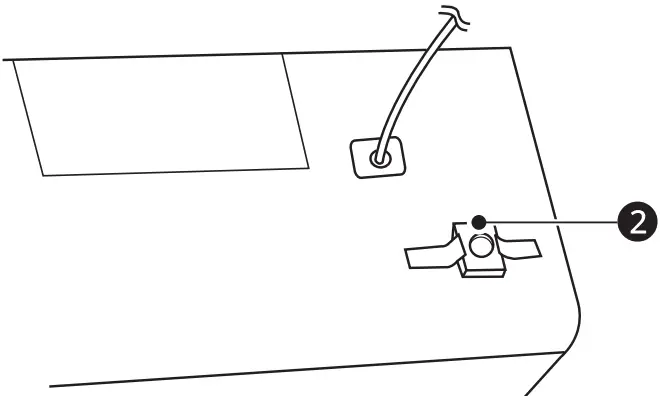 Drill Holes in Wall and Cabinet