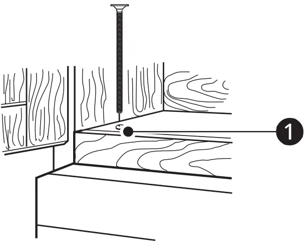 Attach the Oven to the Wall