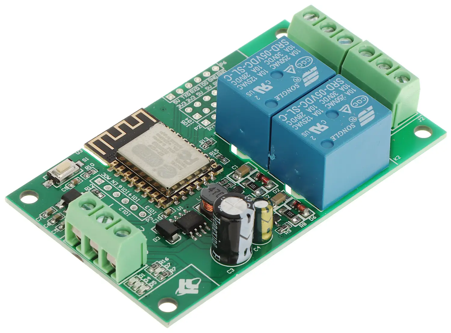 DELTA LC-Relay-ESP12-2R-D8 Relay Module-fig1