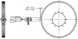 Figure 8. SNG-QPDB-002 Mounting Dimensions - 1