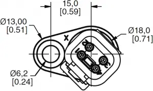 Figure 8. SNG-QPDB-002 Mounting Dimensions - 2