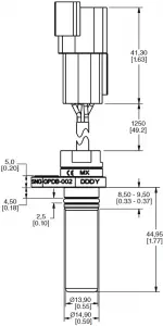 Figure 8. SNG-QPDB-002 Mounting Dimensions - 4