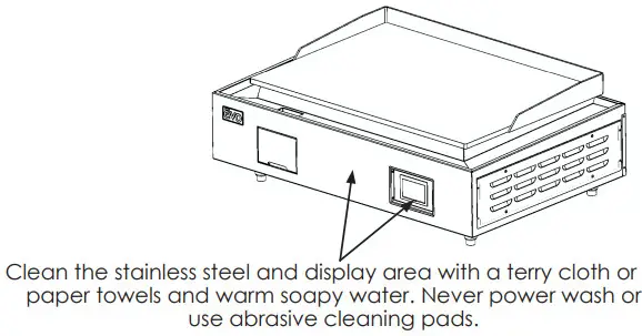 Evo America 10 0340 40E 40 Inch Electric Countertop Smart Griddle - Figure 9