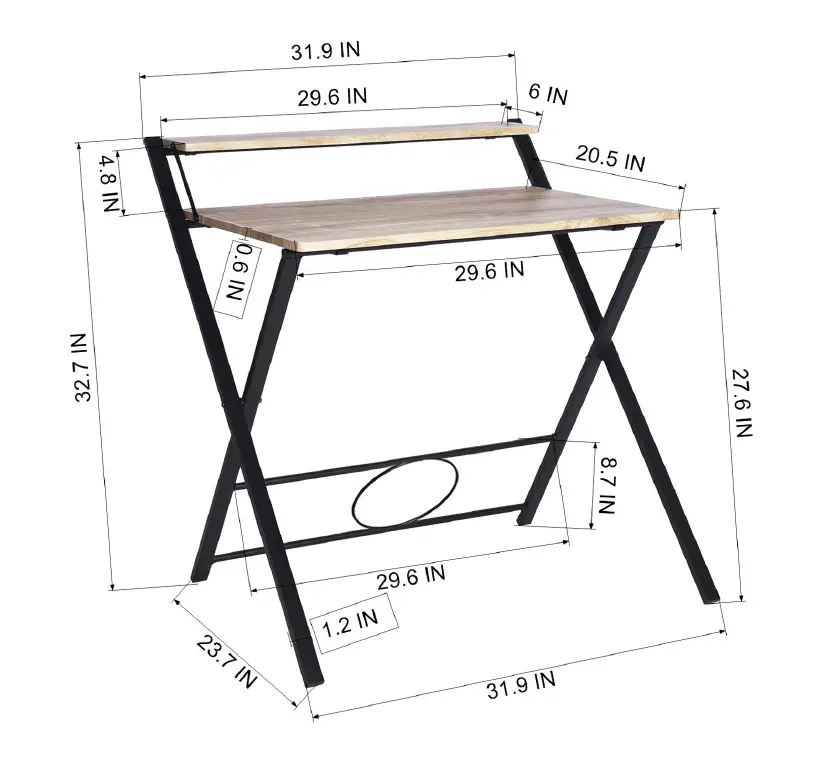 maocao-hoom-MZLW9030381-Rectangular-Dark-Beige-Wood-and-Metal-Laptop-Desk-FIG-2