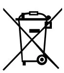 FiiO Earphones Instructions - Disposal icon