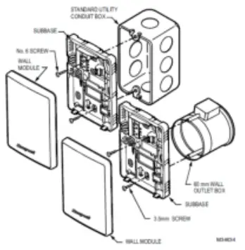 Honeywell C7263 CO2 Sensors - FIG2