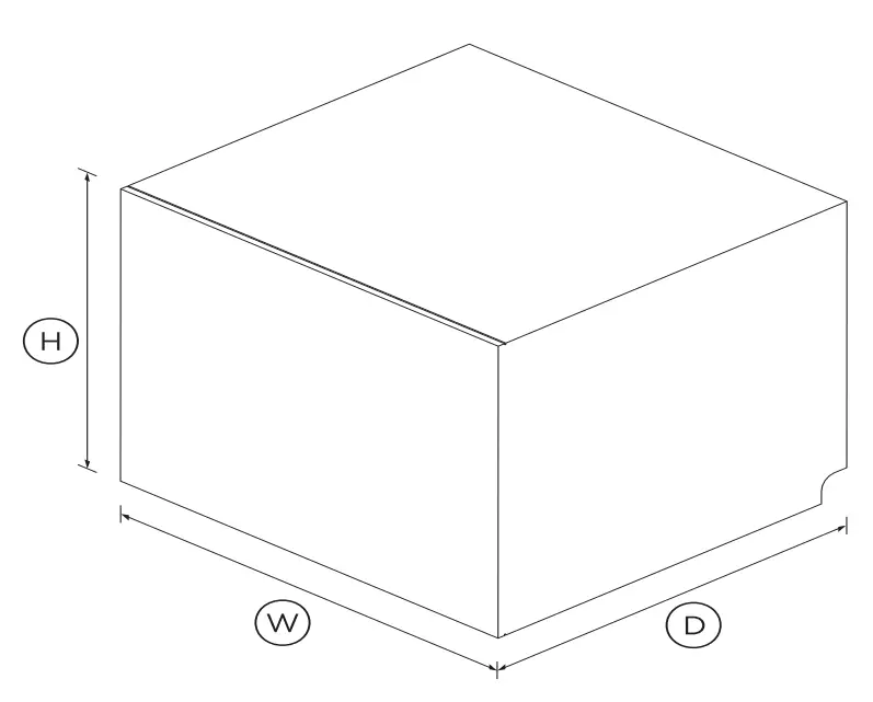 FISHER PAYKEL DD24STI9 N Tall Integrated Single DishDrawer Dishwasher Dimensions