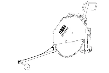 TYROLIT FSE811 Flat Saw - Figure 3