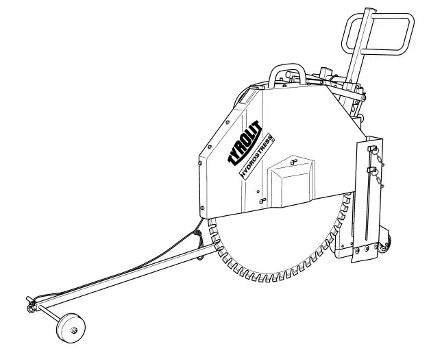 TYROLIT FSE811 Flat Saw