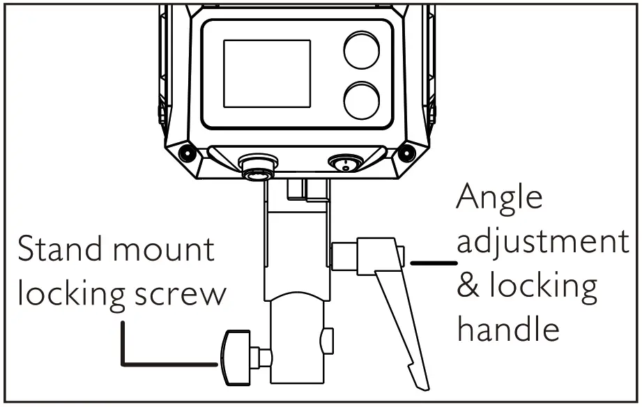 CAME-TV 220D TIOGA Series 220W High Output LED Spotlight - Figure 2