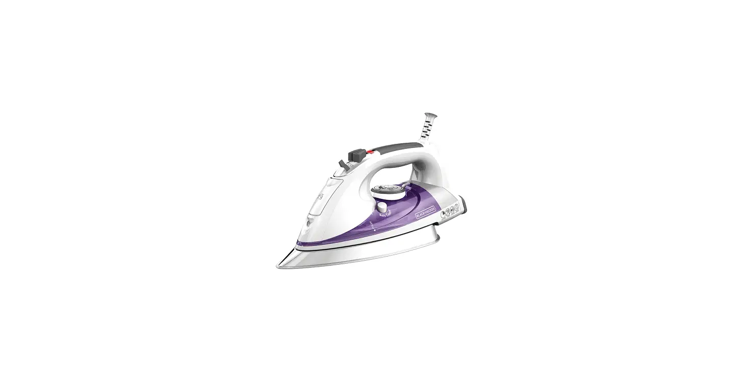 Black+decker Ir1350s Professional Steam Iron User Guide