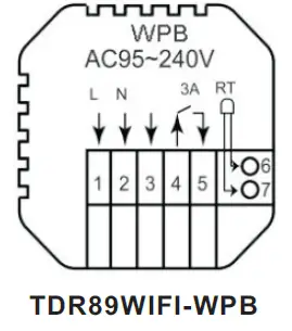 BEOK-TDR89-Wifi-Heating-Thermostat-fig-5