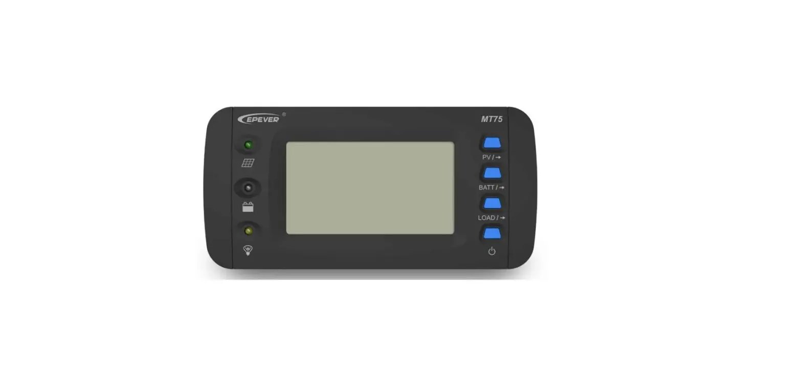 Epever Mt75 Remote Control Monitor User Manual