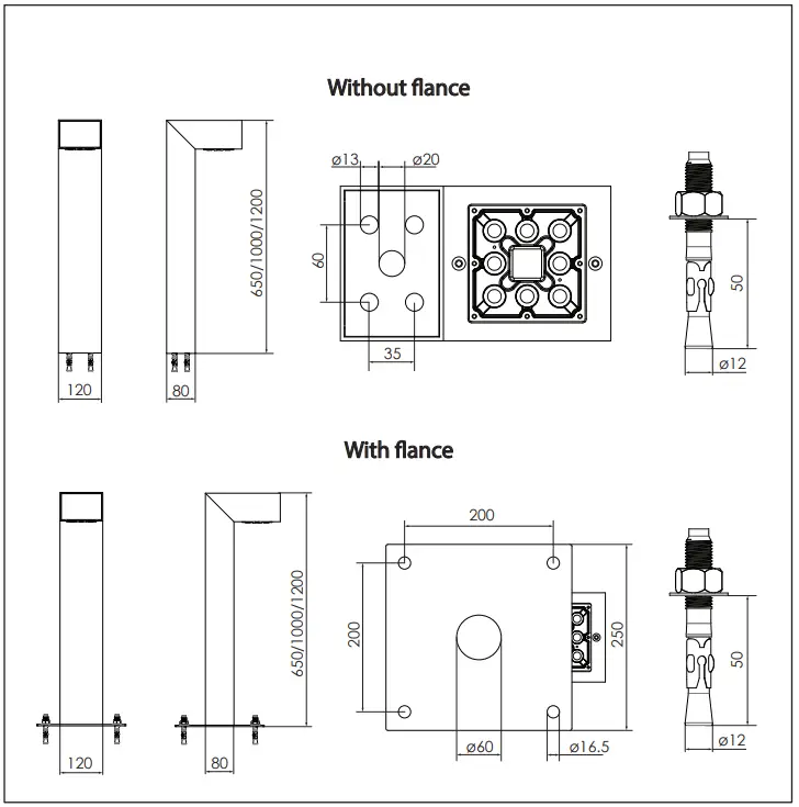 VIZULO Heron LED Exterior Luminaire - Fig 2