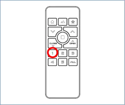 MRS-32A - Pair Shades with Remote 3