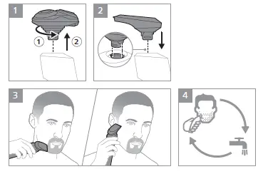 PHILIPS-X5001-Wet-amp-Dry-Electric-Shaver-3