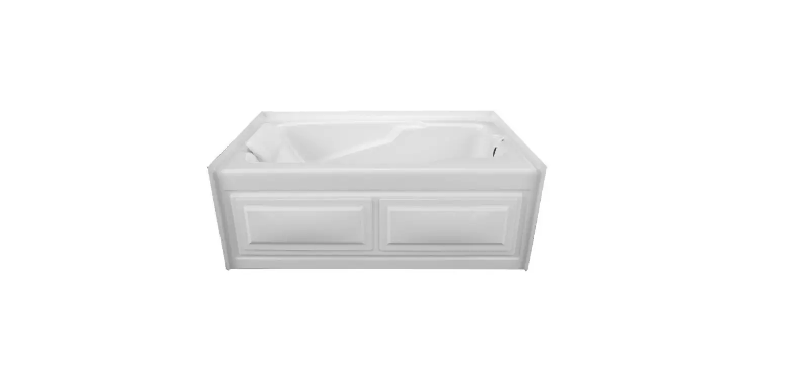 Laurel Mountain Mercer Viii 66 X 36 Inch Skirted Acrylic Combo Bath Instruction Manual