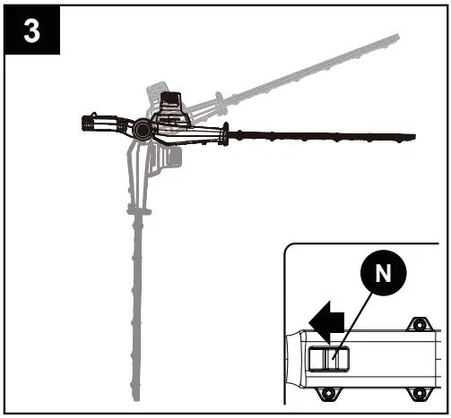 KOBALT KPH 3580 06 KPH 2080 06 80V Pole Hedge Trimmer - icon 13