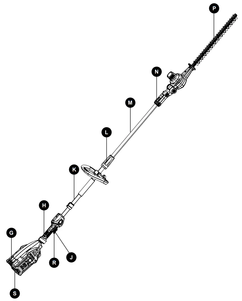 KOBALT KPH 3580 06 KPH 2080 06 80V Pole Hedge Trimmer - icon 5