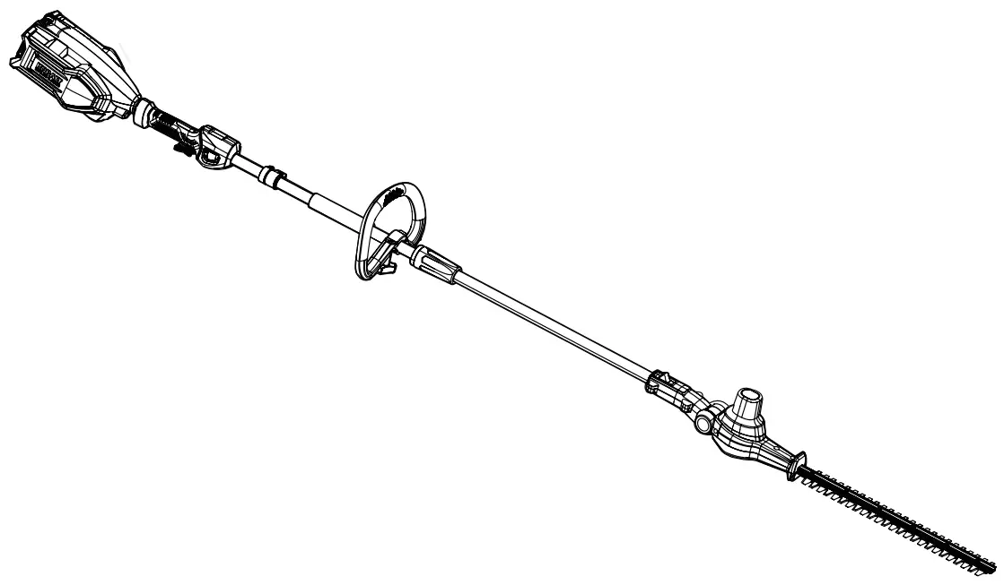 KOBALT KPH 3580 06 KPH 2080 06 80V Pole Hedge Trimmer