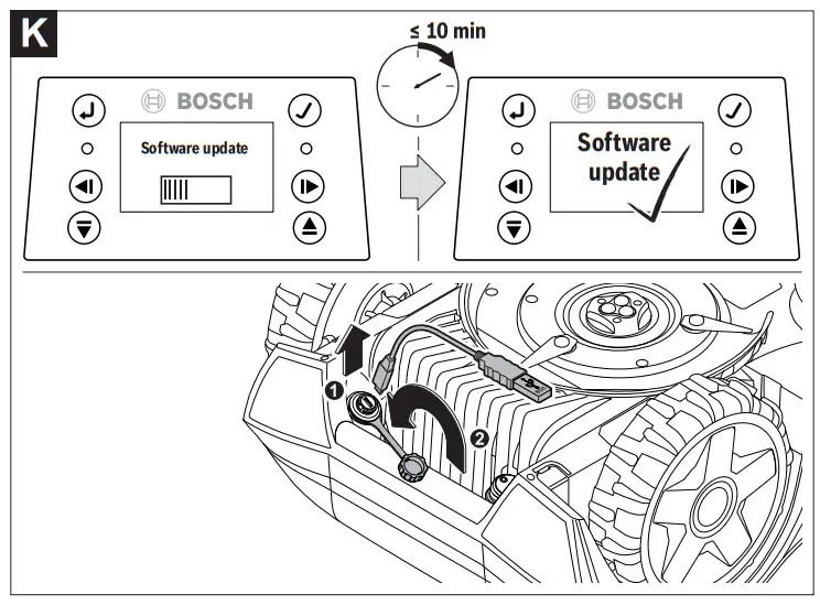 BOSCH Indego XS 300 Robot Lawn Mower - fig 9