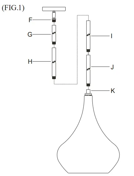 Signature Hardware 944690 Isham Pendant Light - fig 1