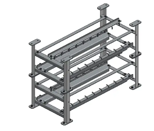 VALEN BR FTSEIS1009 110v Front Terminal Seismic Rack - BATTERY RACKING