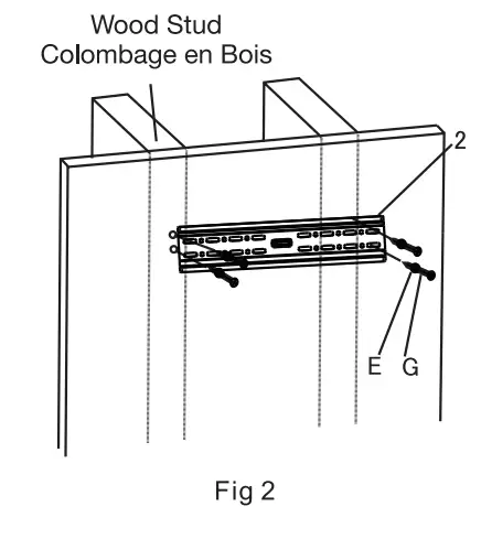 XTREME XMB1-0131-BLK TV Wall Mount 40 inch - 90 inch - FIGURE 2