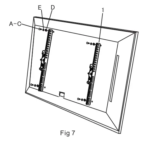XTREME XMB1-0131-BLK TV Wall Mount 40 inch - 90 inch - FIGURE 7