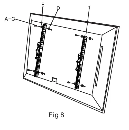 XTREME XMB1-0131-BLK TV Wall Mount 40 inch - 90 inch - FIGURE 8