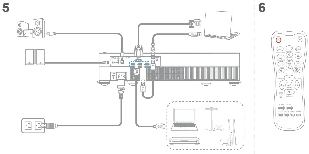 Optoma-CinemaX-D2-UHD-Ultra-Short-Throw-Laser-Home-Projector-fig-4