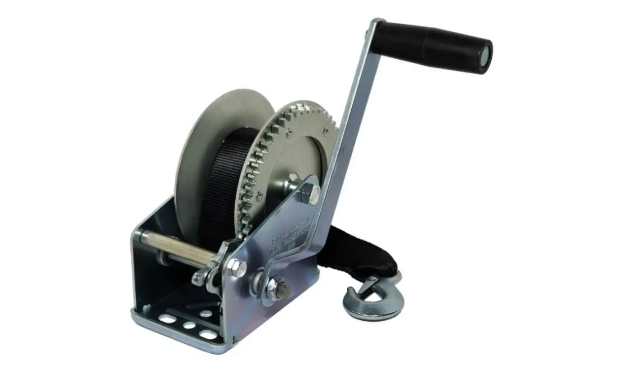 Brok 57674 Winch 1500 Lb 20ft Strap Included Instruction Manual