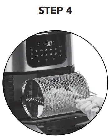 EMERIL LAGASSE ELPAFP-6Q AirFryer Pro Round Basket - STEP 4