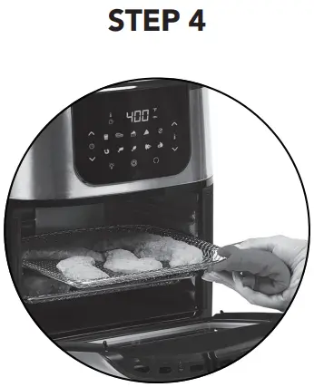 EMERIL LAGASSE ELPAFP-6Q AirFryer Pro Round Basket -The fan will