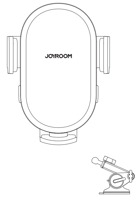 JOYROOM JR-ZS299 Dual Coil Wireless Car Charger Holder - fig 7