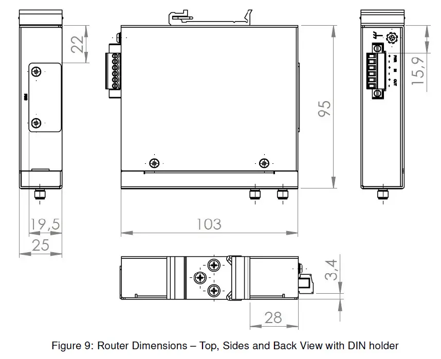 ADVANTECH ICR-2041 LTE Industrial Router 10