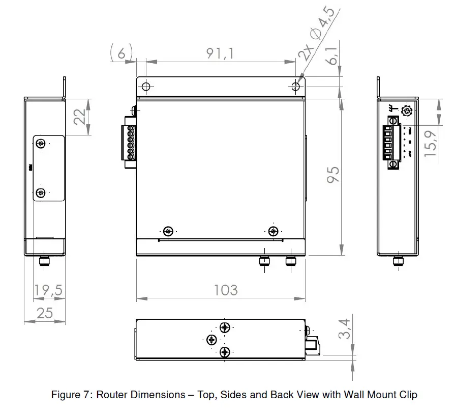 ADVANTECH ICR-2041 LTE Industrial Router 8