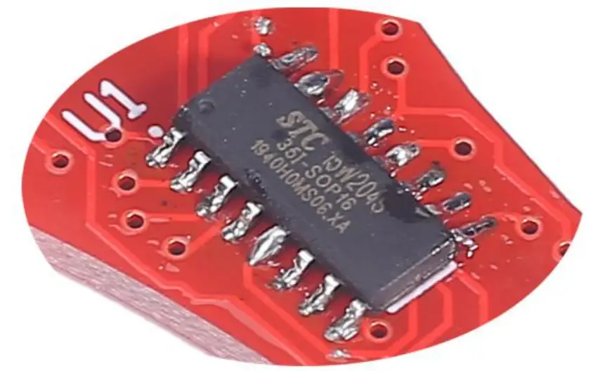 FERRISA Wheel LED Blinking Light Electronic Soldering Kit - Step 1