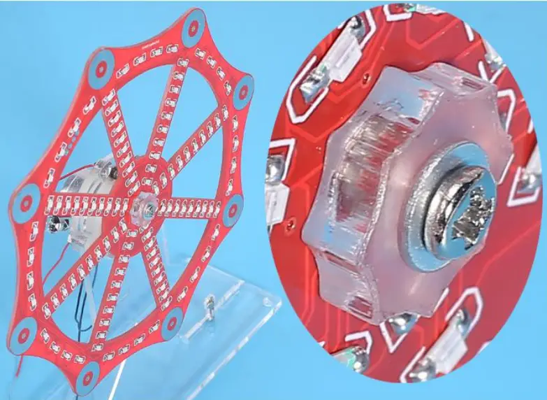 FERRISA Wheel LED Blinking Light Electronic Soldering Kit - Step 17