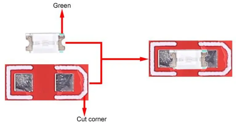 FERRISA Wheel LED Blinking Light Electronic Soldering Kit - Step 4